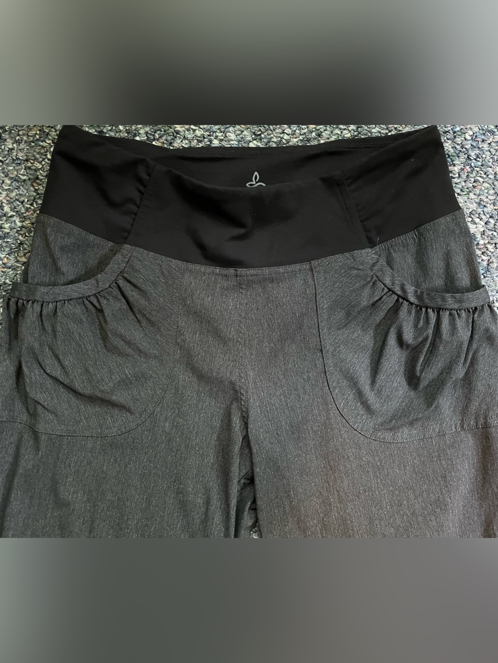 Prana Summit capris. Medium. Black & gray - Picture 6 of 10